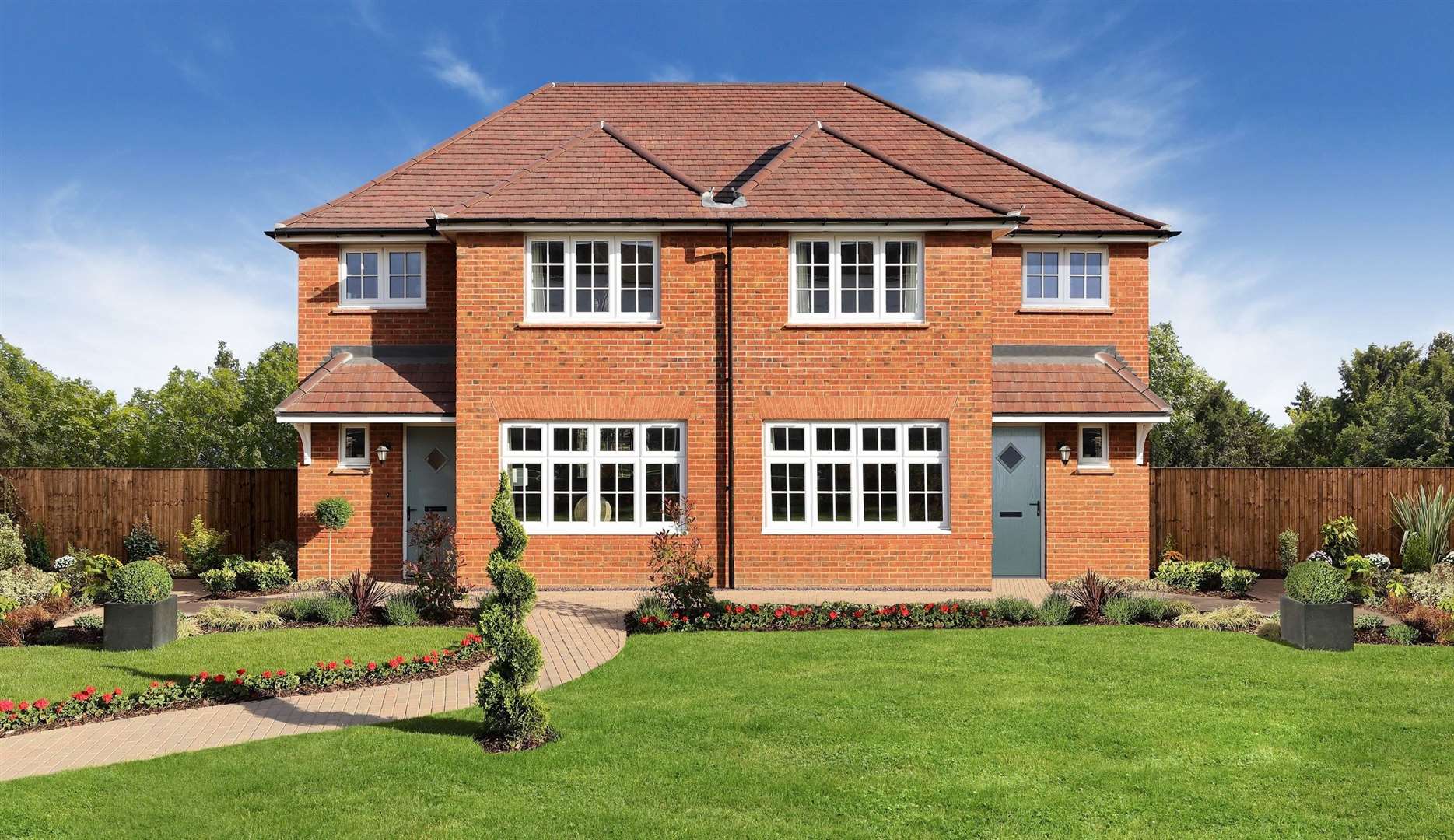 A property, constructed by Redrow Homes, on the Ebbsfleet Green housing development. Picture: Redrow Homes
