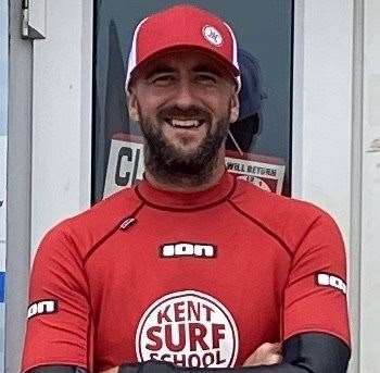 Kent Surf School boss Andy Webb