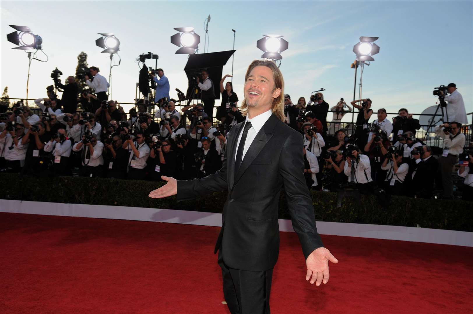 Brad Pitt is among the cast of Tarantino's Manson movie
