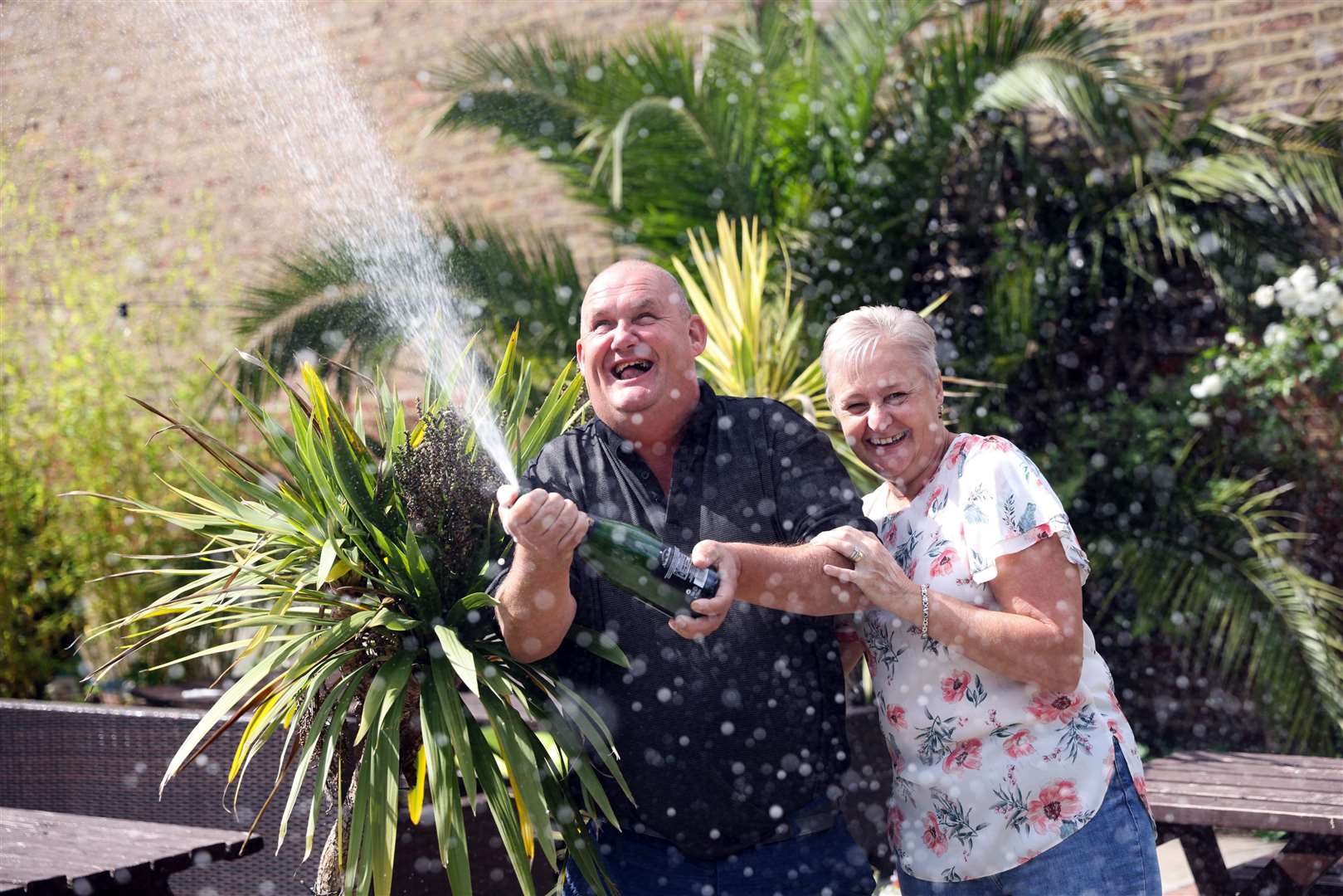 Linda and Stewart Priston of Sittingbourne have scooped £300k on a National Lottery Instant Win. Picture: National Lottery
