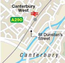 Canterbury level crossing crash map