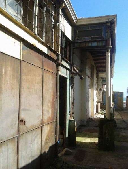 The building is becoming more dilapidated say campaigners, Picture from Reopen the Regent