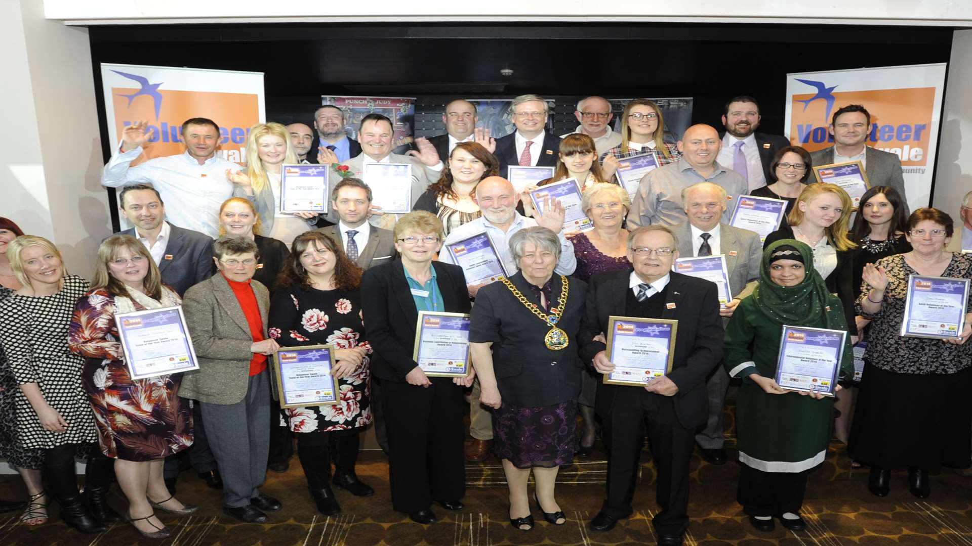 Last year's Swale Volunteer Awards' winners