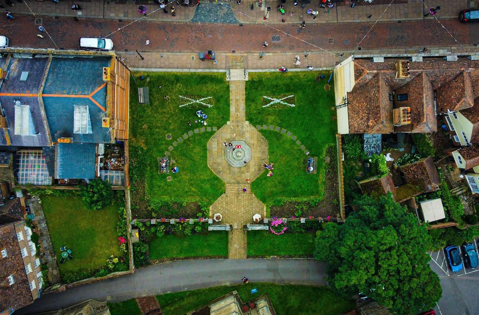 Aerial footage taken by drone of Rochester. Photo: Taylor Williams/ Williamstphotography