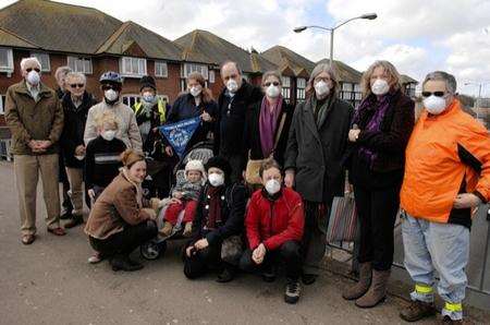 Members of the the new environmental group Canterbury For Clean Air