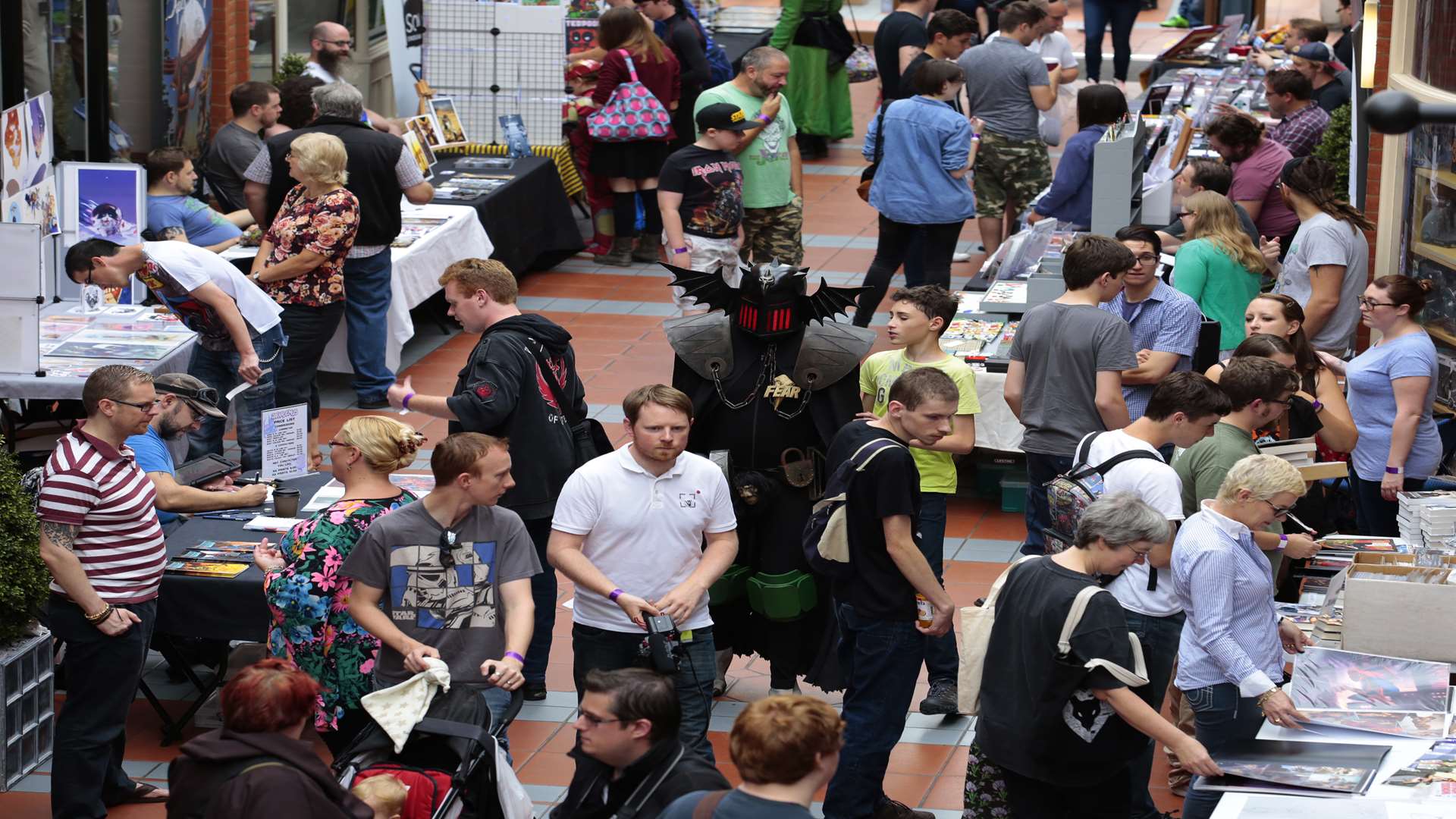 Demoncon is held twice a year in Maidstone's Royal Star Arcade