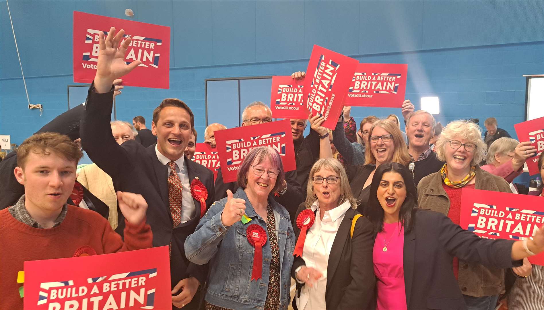Triumph for Labour in the election