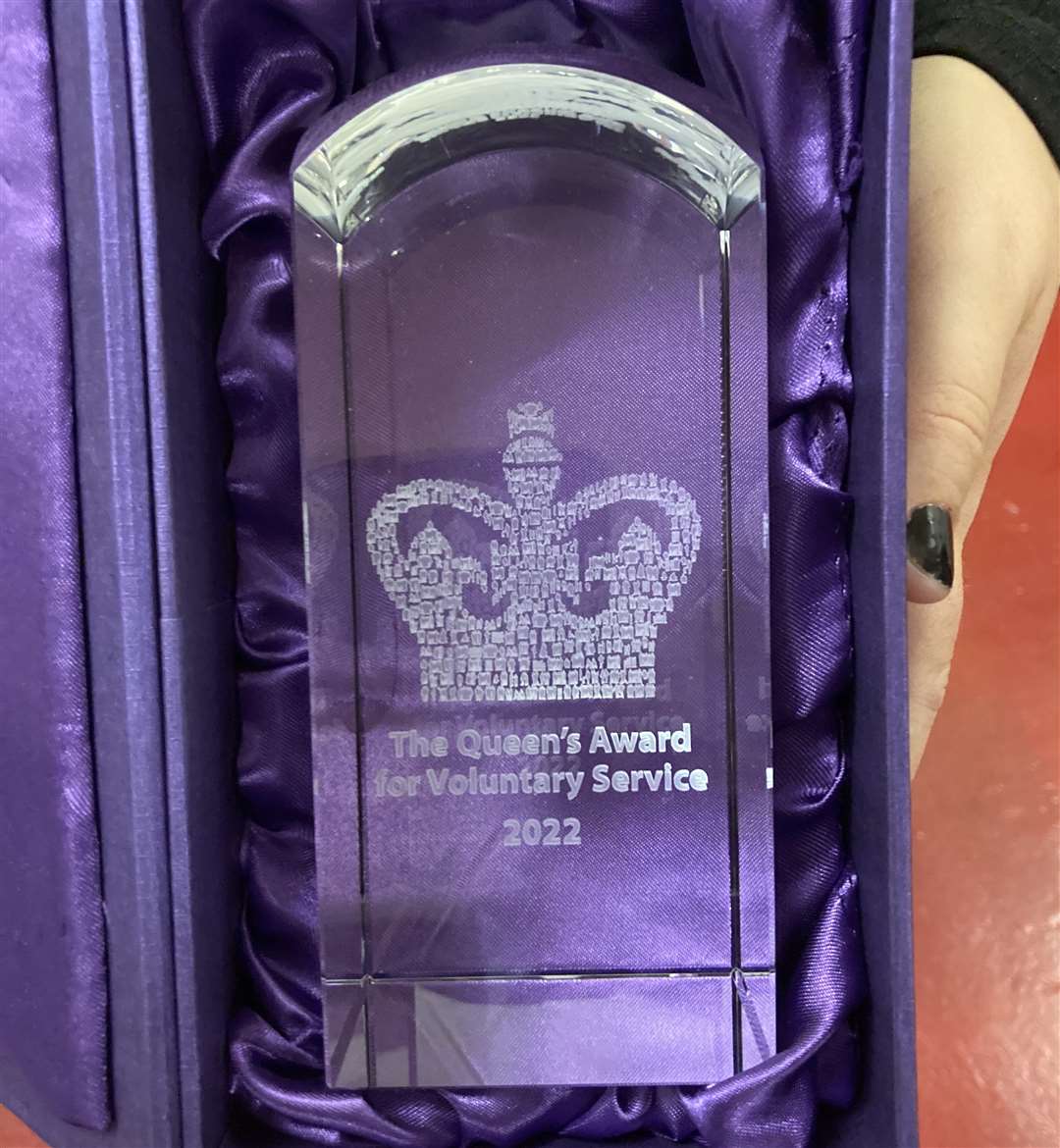 The Queen's Award for Voluntary Service presented to Sheppey Sea Cadets