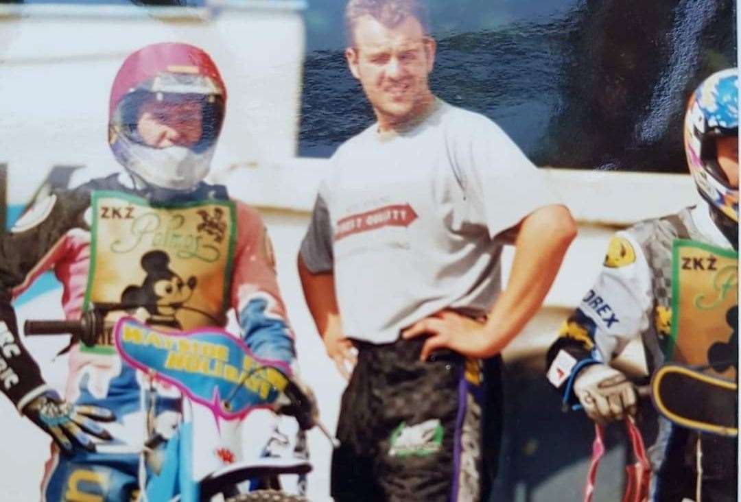 Steve used to work as a Speedway mechanic