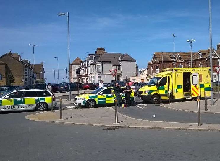 Police and the ambulance service were called Picture: @EastKent999vids