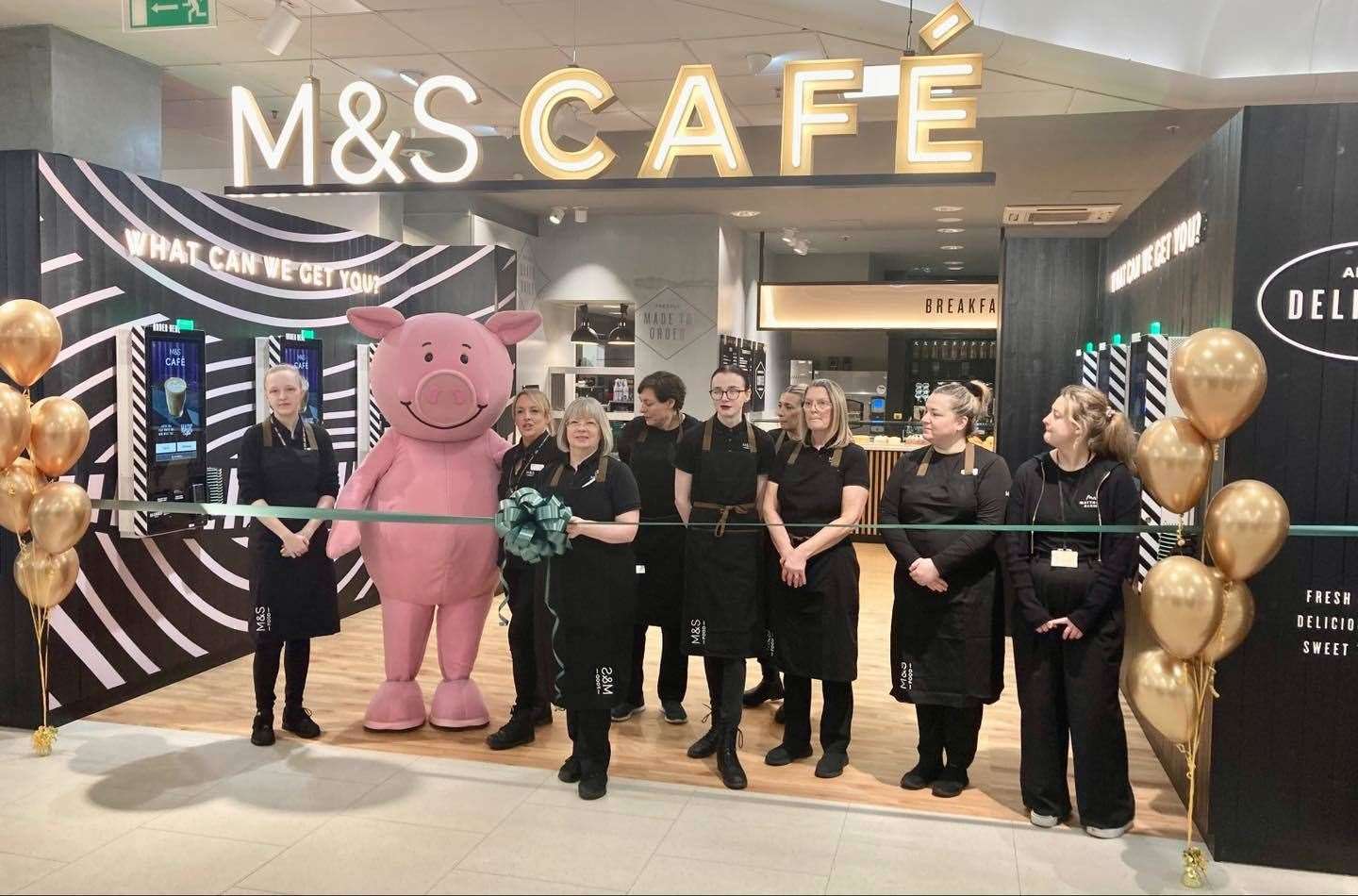 The M&S Café re-opened at Hempstead Valley in Gillingham, yesterday. Picture: M&S - Hempstead Valley