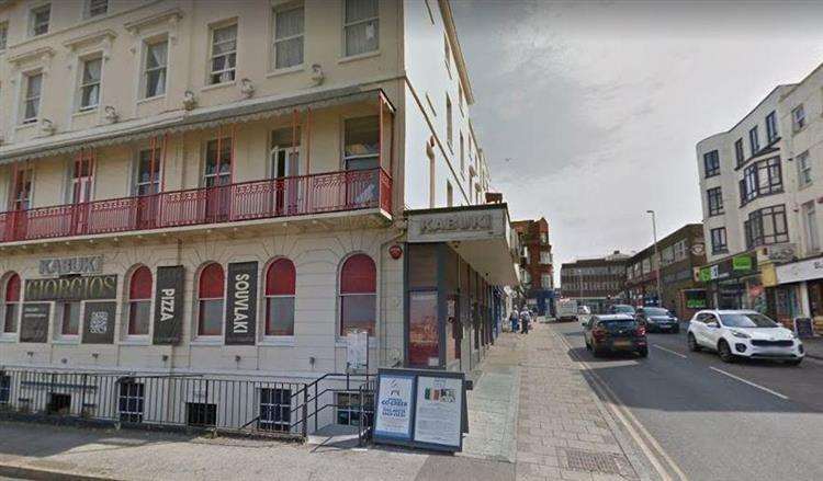 Police were called to a reported fight near Kabuki in Marine Gardens in Margate. Picture: Google Street Views