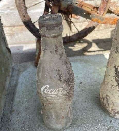 Dusty Coca Cola bottle
