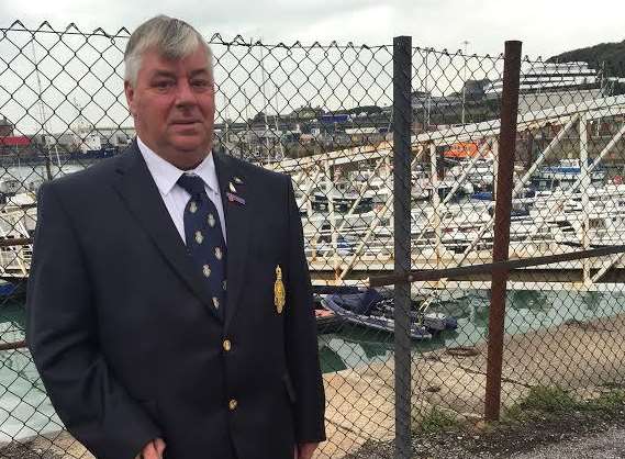 Ted Smith, the vice chairman of the Royal British Legion White Cliffs branch