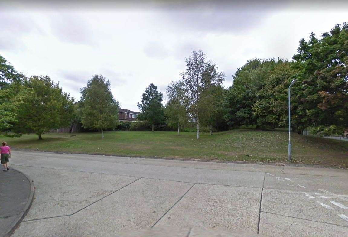 What the land off Worcester Close looks like. Picture: Google Maps