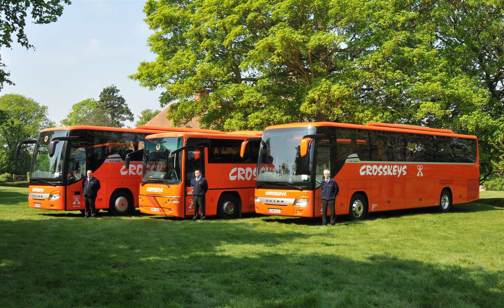 Crosskeys will make sure the winning pupils arrive at the Kent County Show in style