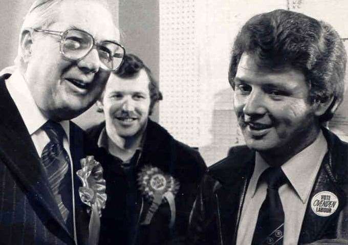 Prime Minister James Callaghan visiting Gravesend during the 1979 General Election campaign. Picture: John Loughlin