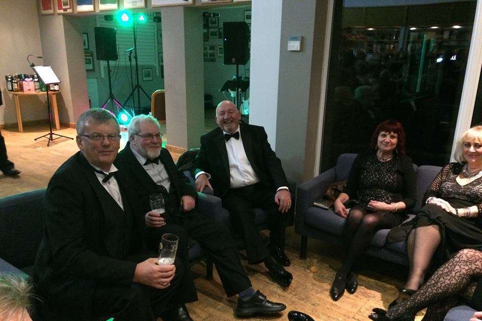 Guests at the formal dress night at Deal and Betteshanger Rugby Club.