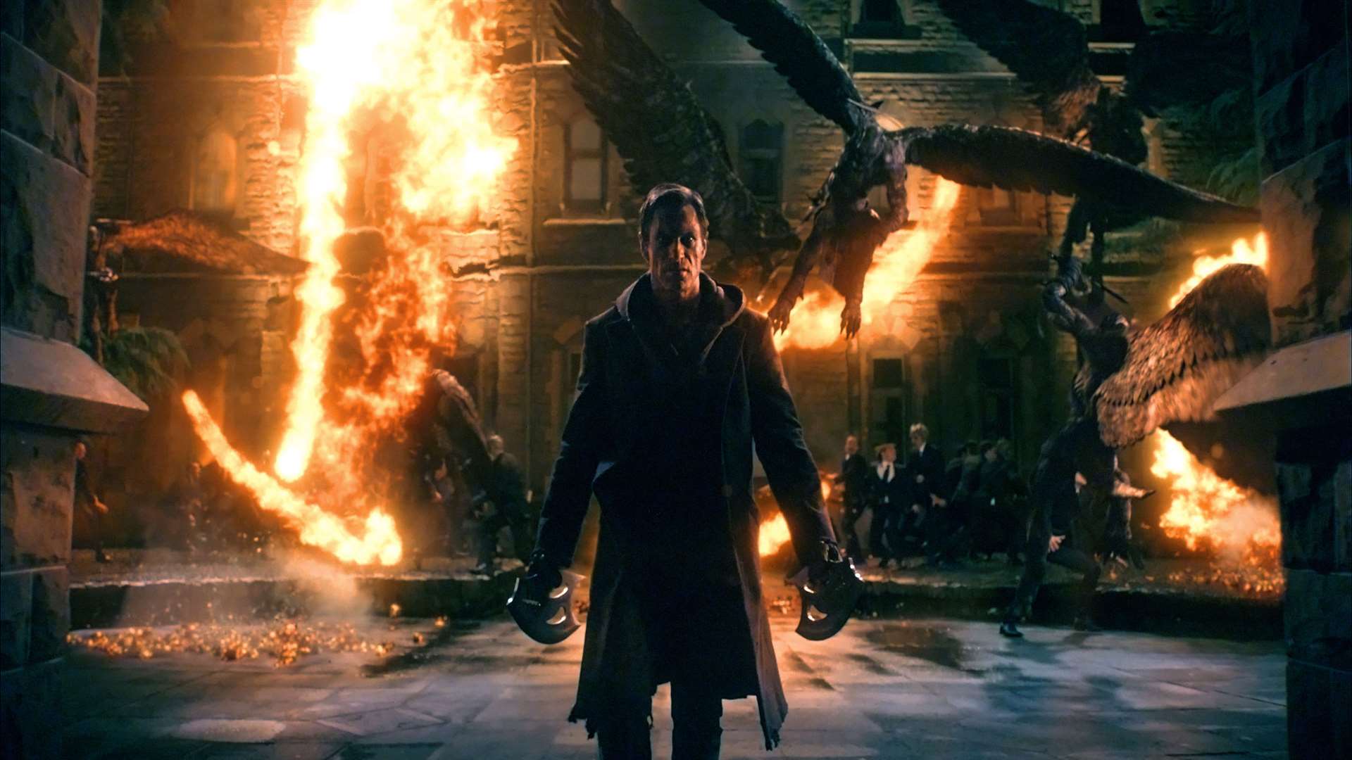 I, Frankenstein, with Aaron Eckhart as Adam. Picture: PA Photo/Entertainment Film Distributors