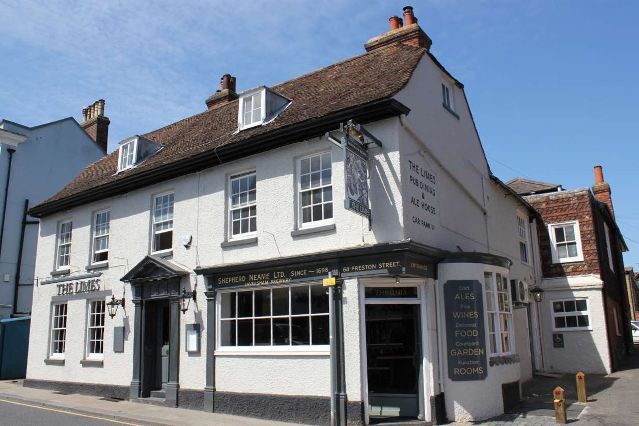 The Limes in Faversham, formerly known as The Chimney Boy, has become a managed pub at Shepherd Neame