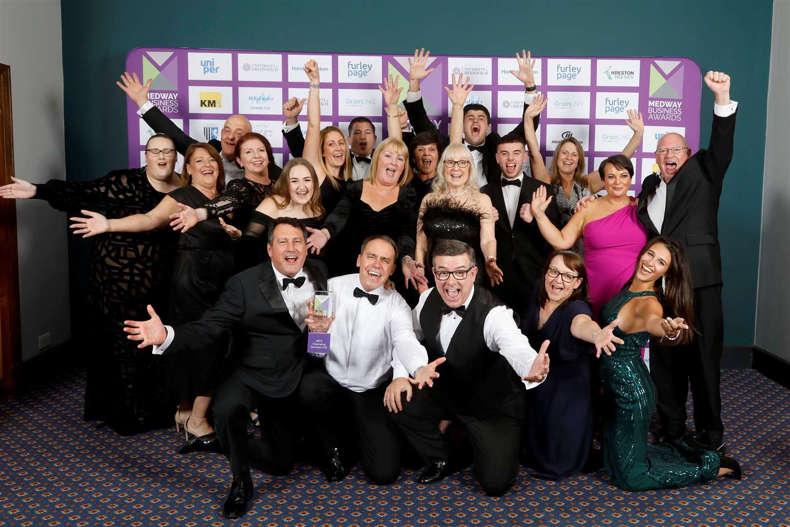 MTS Cleansing Services won Large Business of The Year