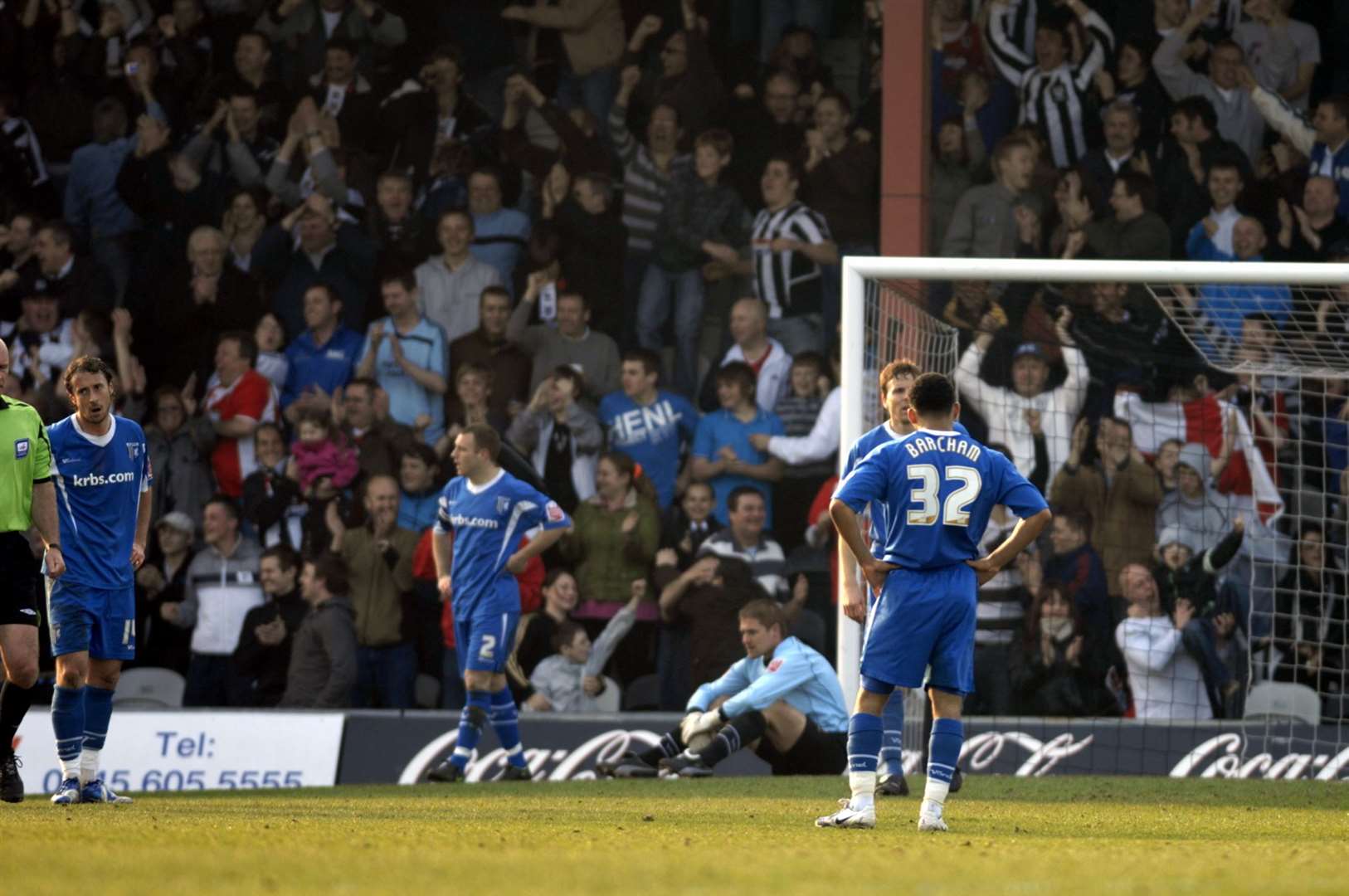 Grimsby Town's Blundell Park will be visited next season by Gillingham. The last visit in 2009 ended in a 3-0 defeat Picture: Matthew Walker