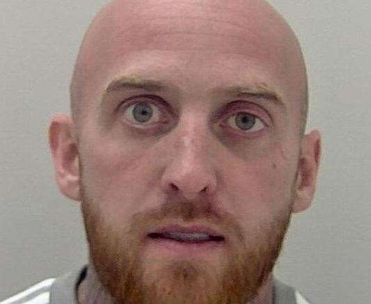 Jordan Nicholl has been sentenced to four-and-a-half years in prison. Picture: Kent Police