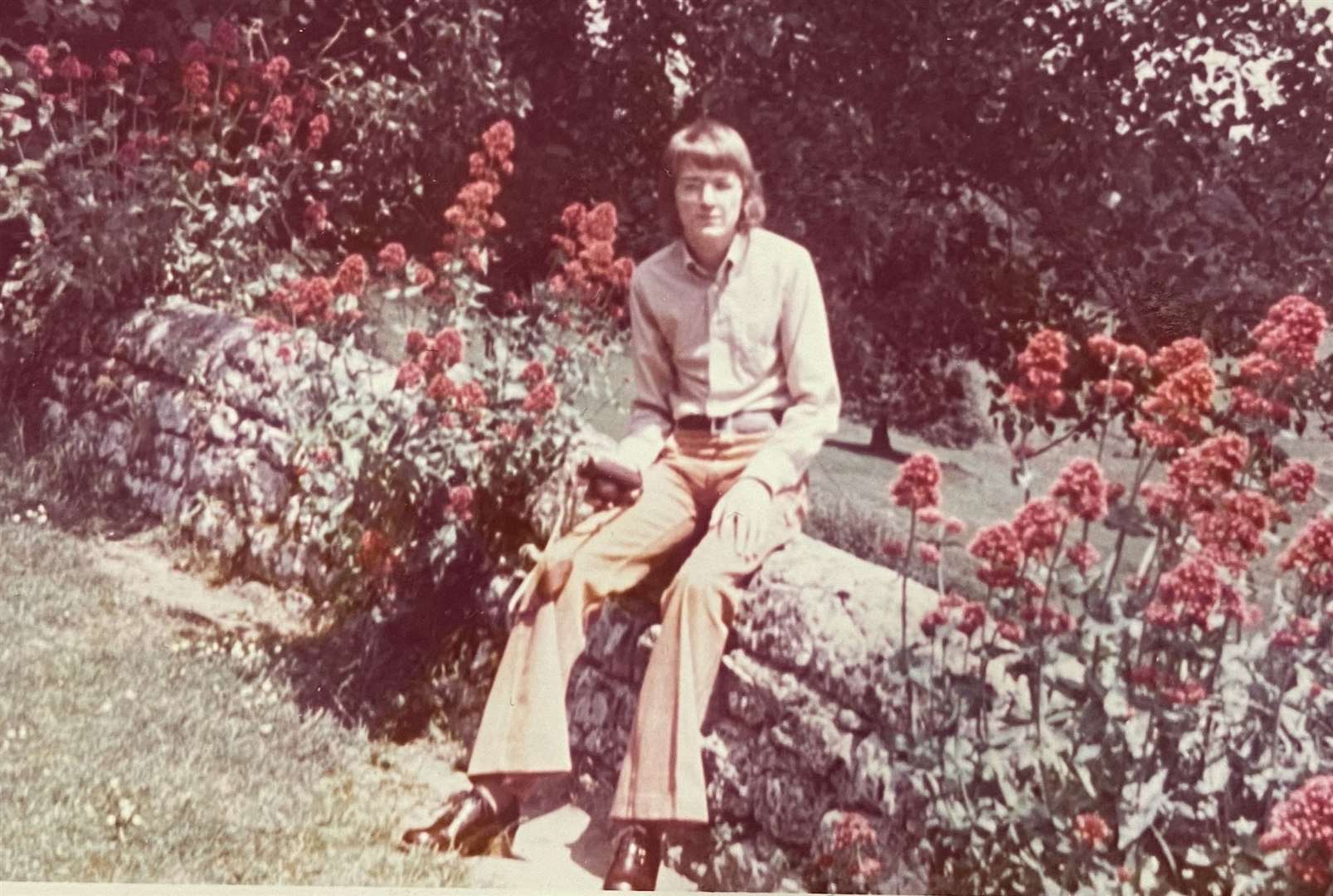 Ron when he was 16 years old - photo was taken in 1970