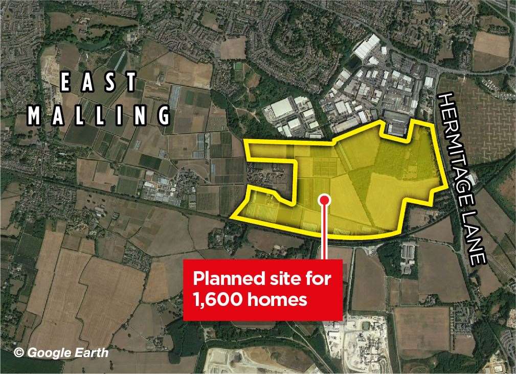 The location of the proposed development