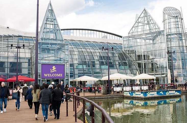 Two men have been charged after cooking pots were reportedly stolen from Lakeland at Bluewater