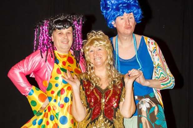 Members of the Kingswood Players cast in Cinderella