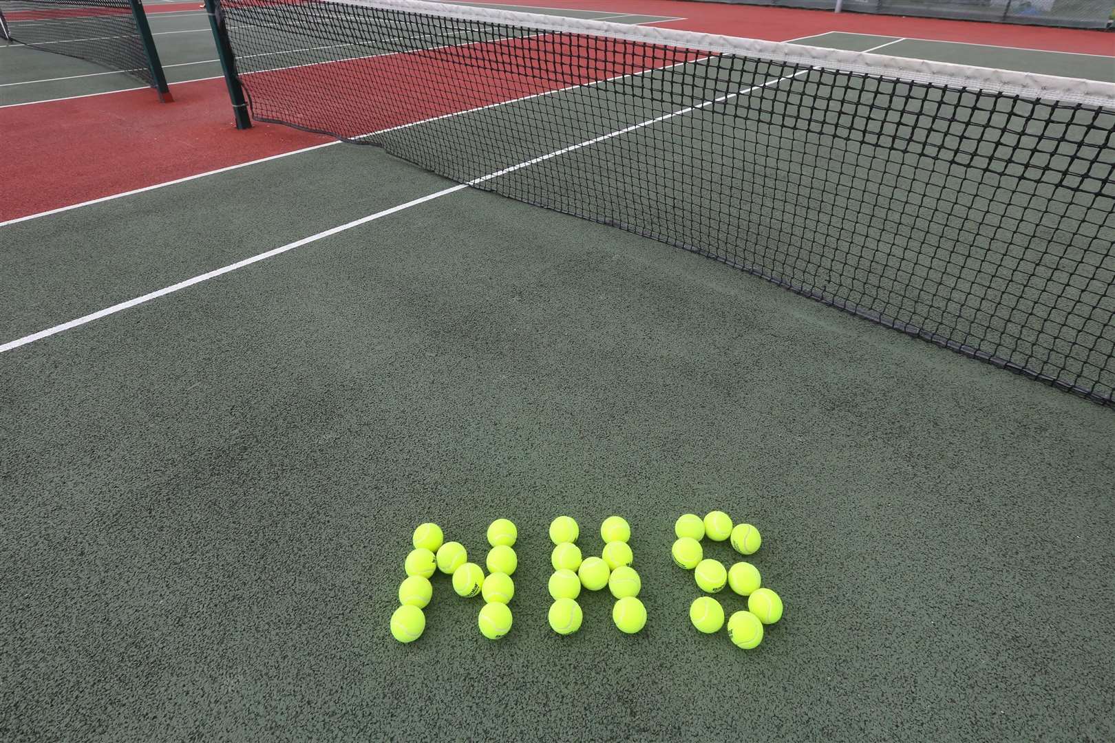Gravesham Tennis Club is saying thank you to NHS staff and key workers with discounted lessons. Pictures: Rob Powell