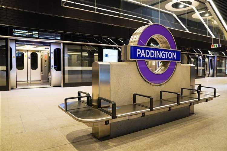 The line opened last month and will ease journeys across London. Photo: Jonathan Brady/PA