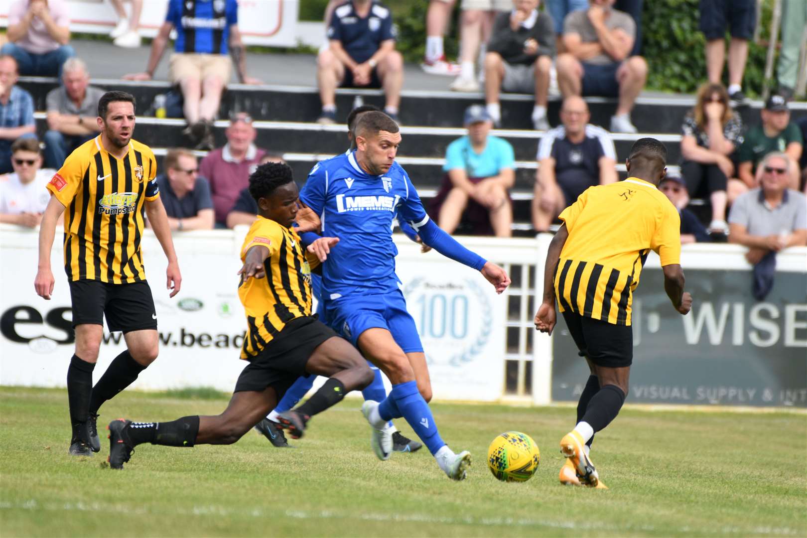 Stuart O'Keefe was among the second half starters for Gillingham Picture: Barry Goodwin