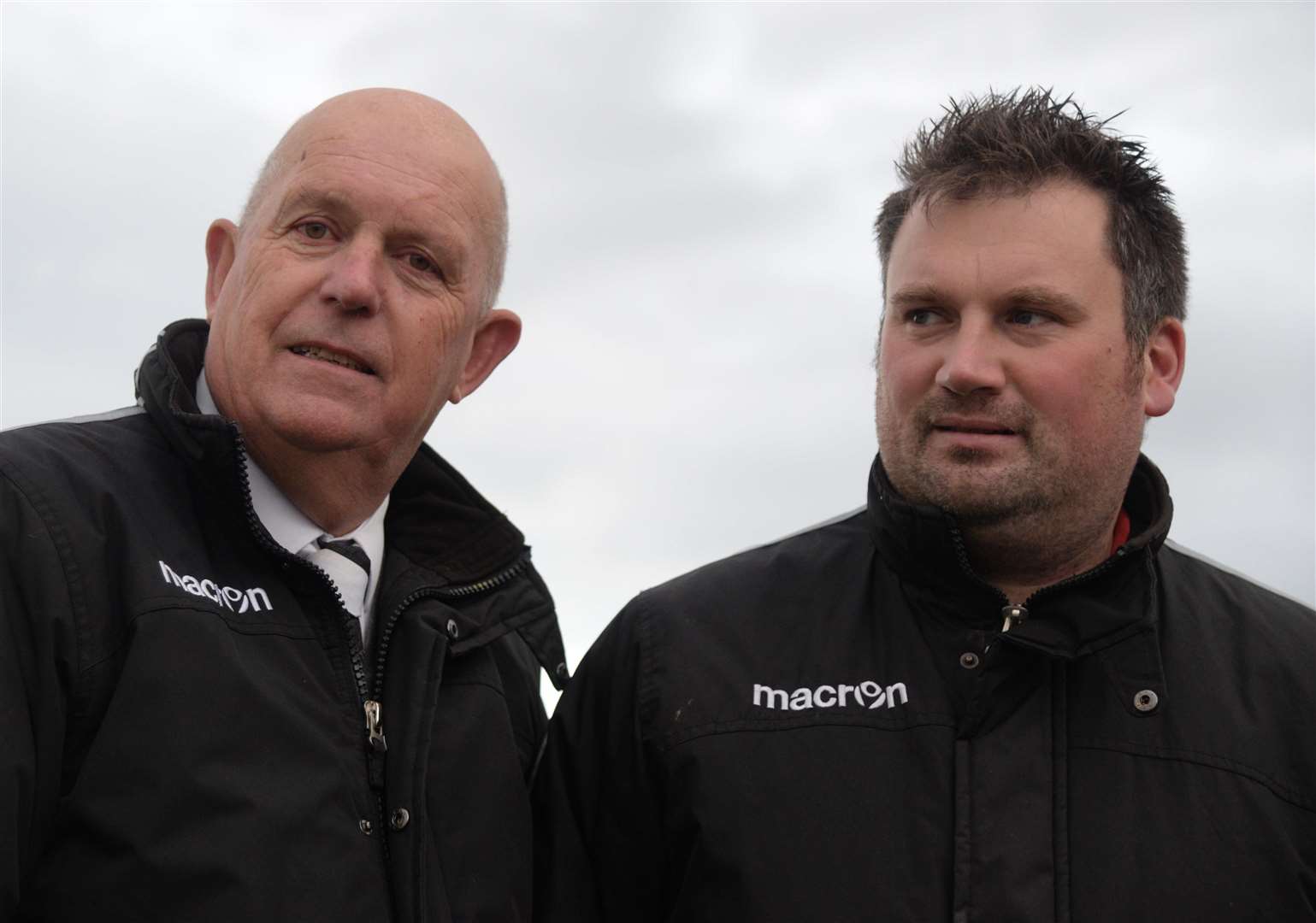 Steve King, right, worked closely with former Deal manager Derek Hares Picture: Chris Davey