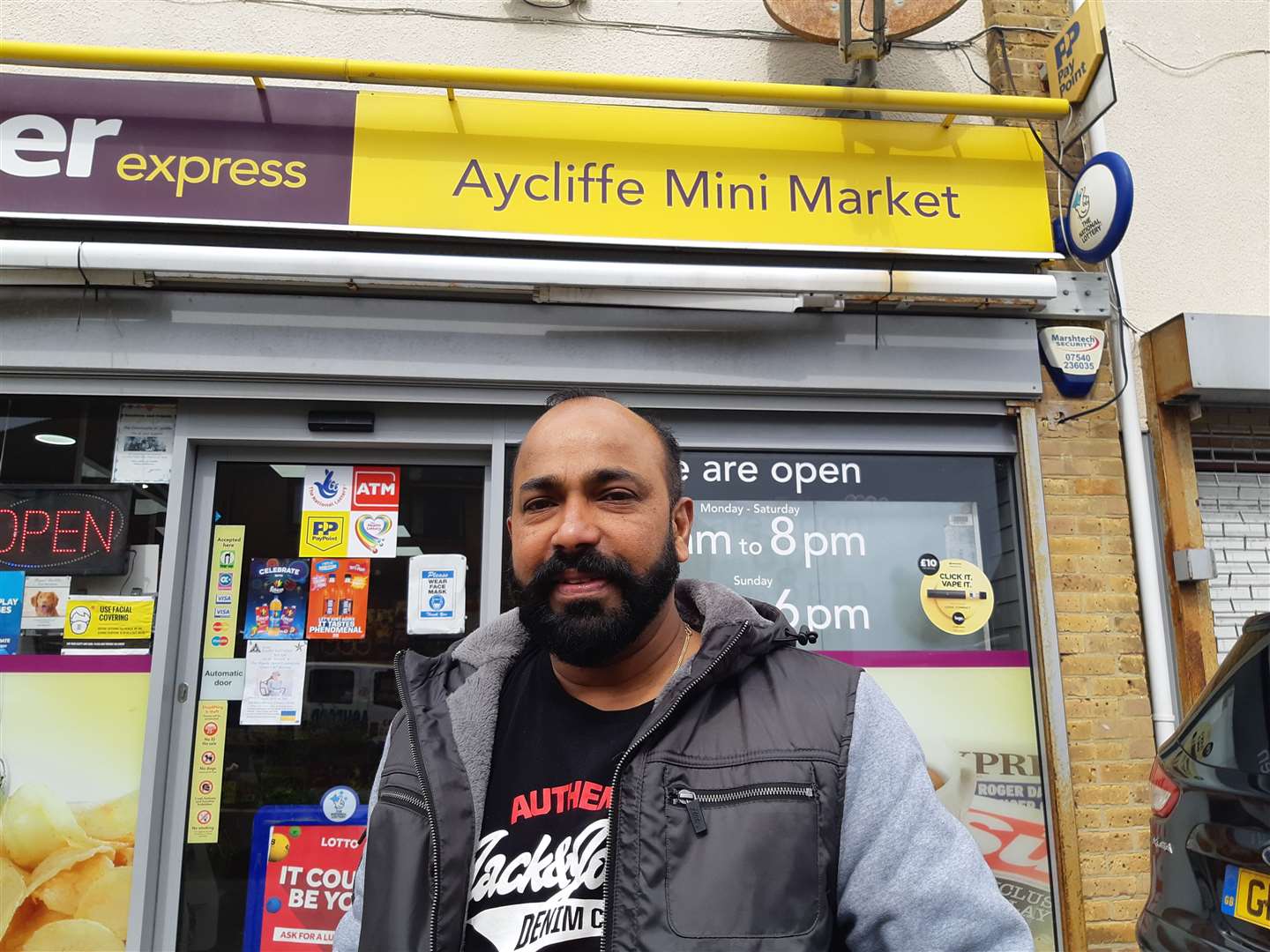 Karu Krishna, of Aycliffe Mini Market