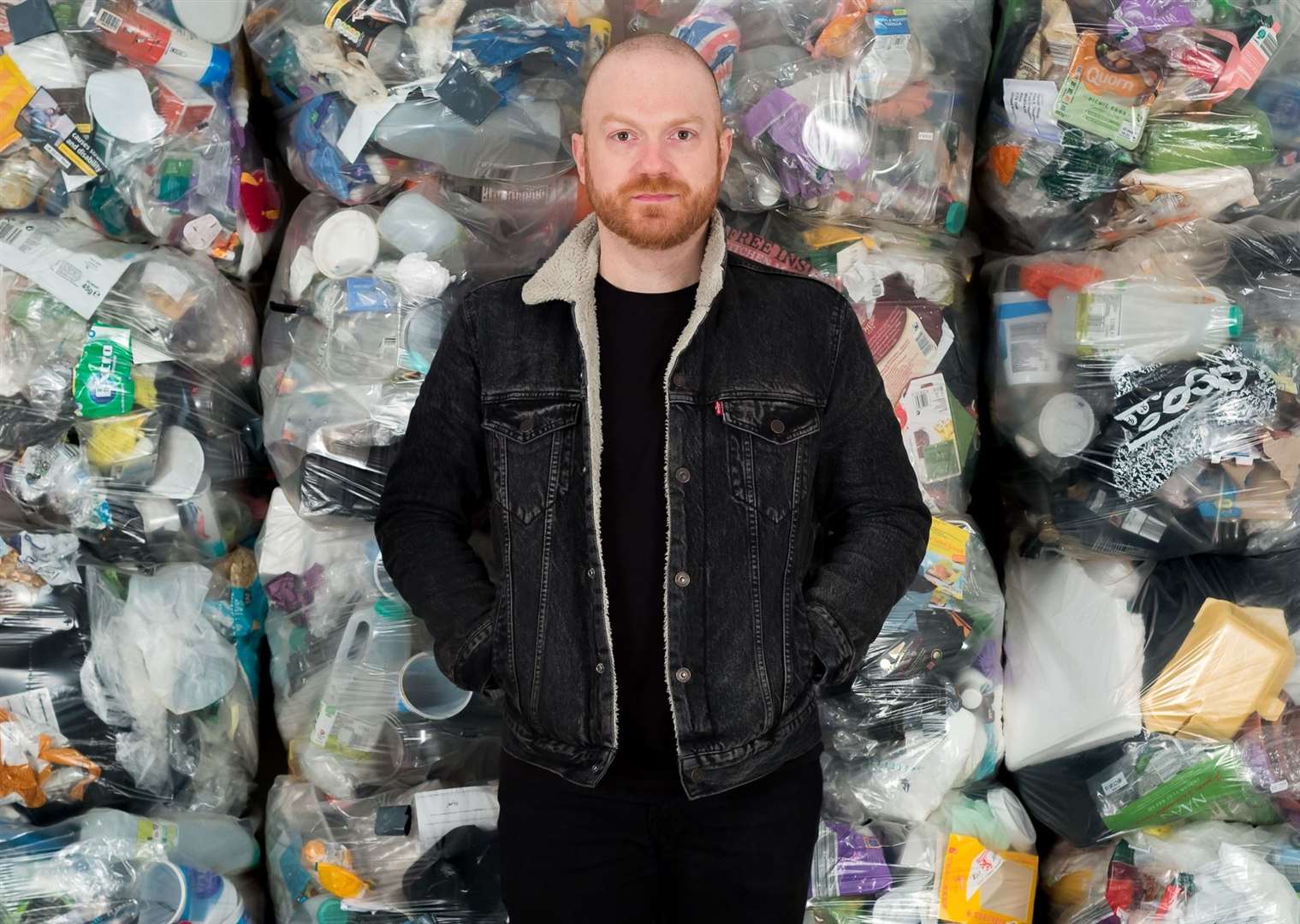 Daniel has been on a journey to reduce plastic waste for the last few years. Photo by Ollie Harrop.