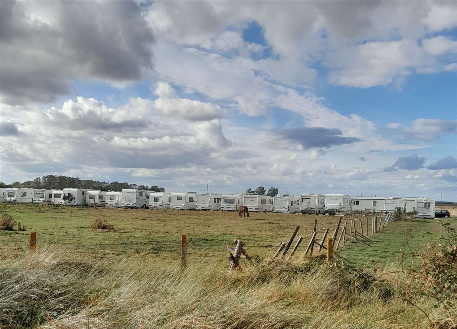 Ronald Carpenter, of Whitehall Farm, Lydd was fined £5,000 for storing mobile homes on his land without relevant legal permissions to do so. Picture: FHDC