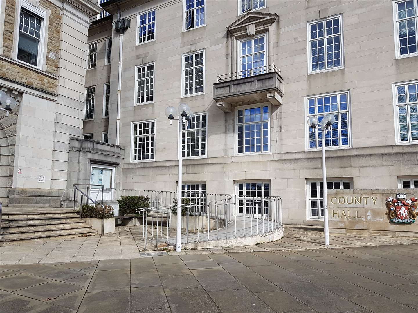 County Hall in Maidstone, headquarters for KCC