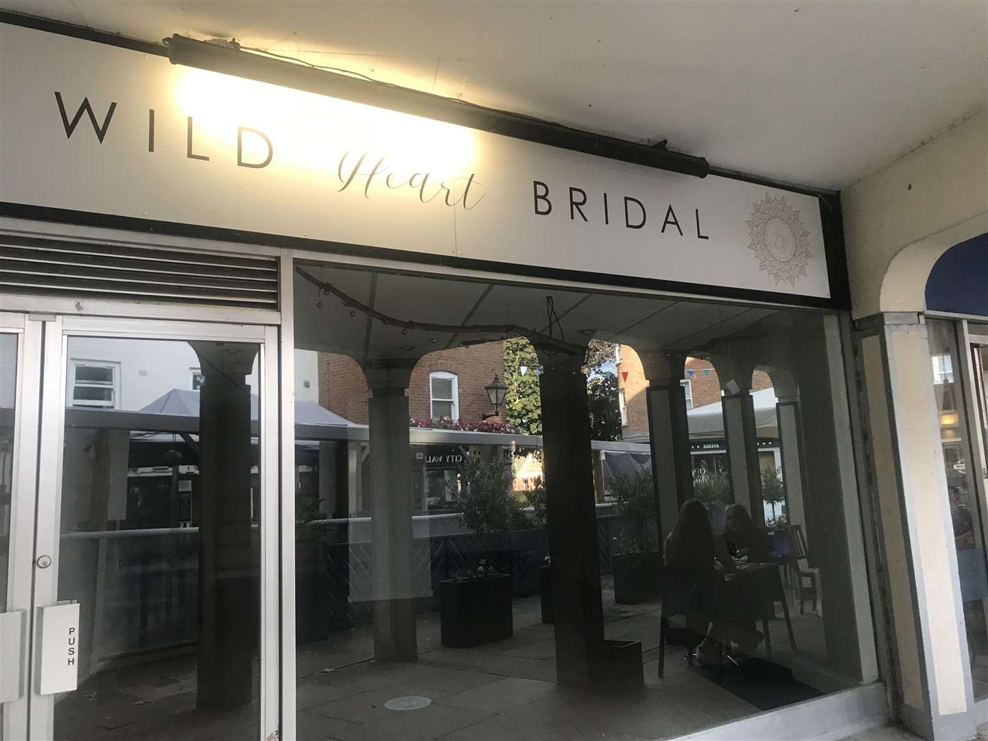 The former Wild at Heart bridal shop