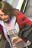 Police want to speak to this woman over a disturbance at Santander in Ashford