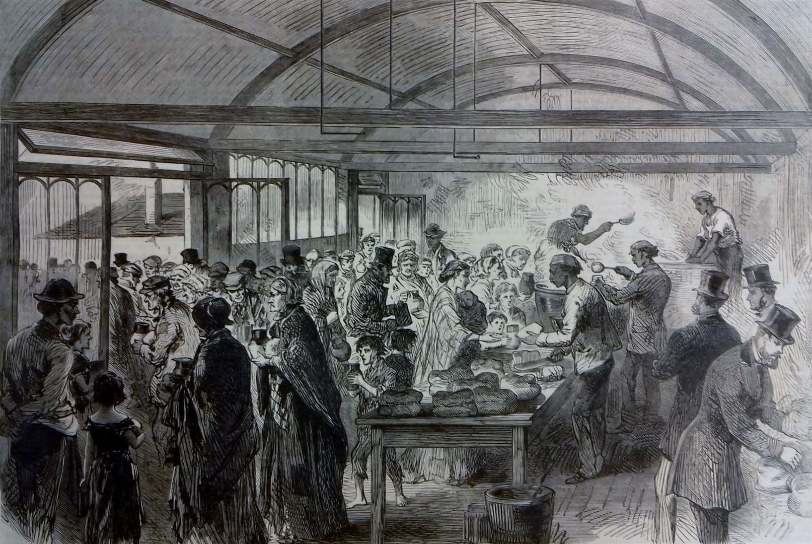 A London soup kitchen in 1868 - would the Deal one look the same