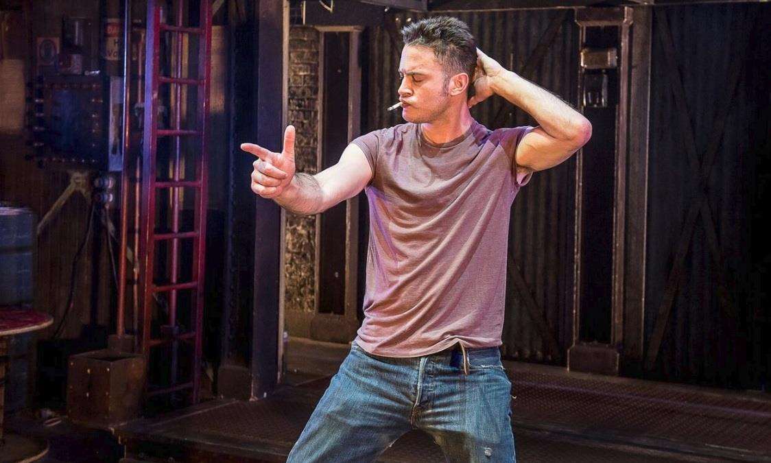 Gary Lucy has made the part of Gaz in The Full Monty his own