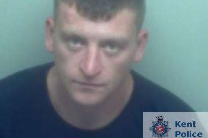 Dale Brown has been jailed for assault. Picture: Kent Police