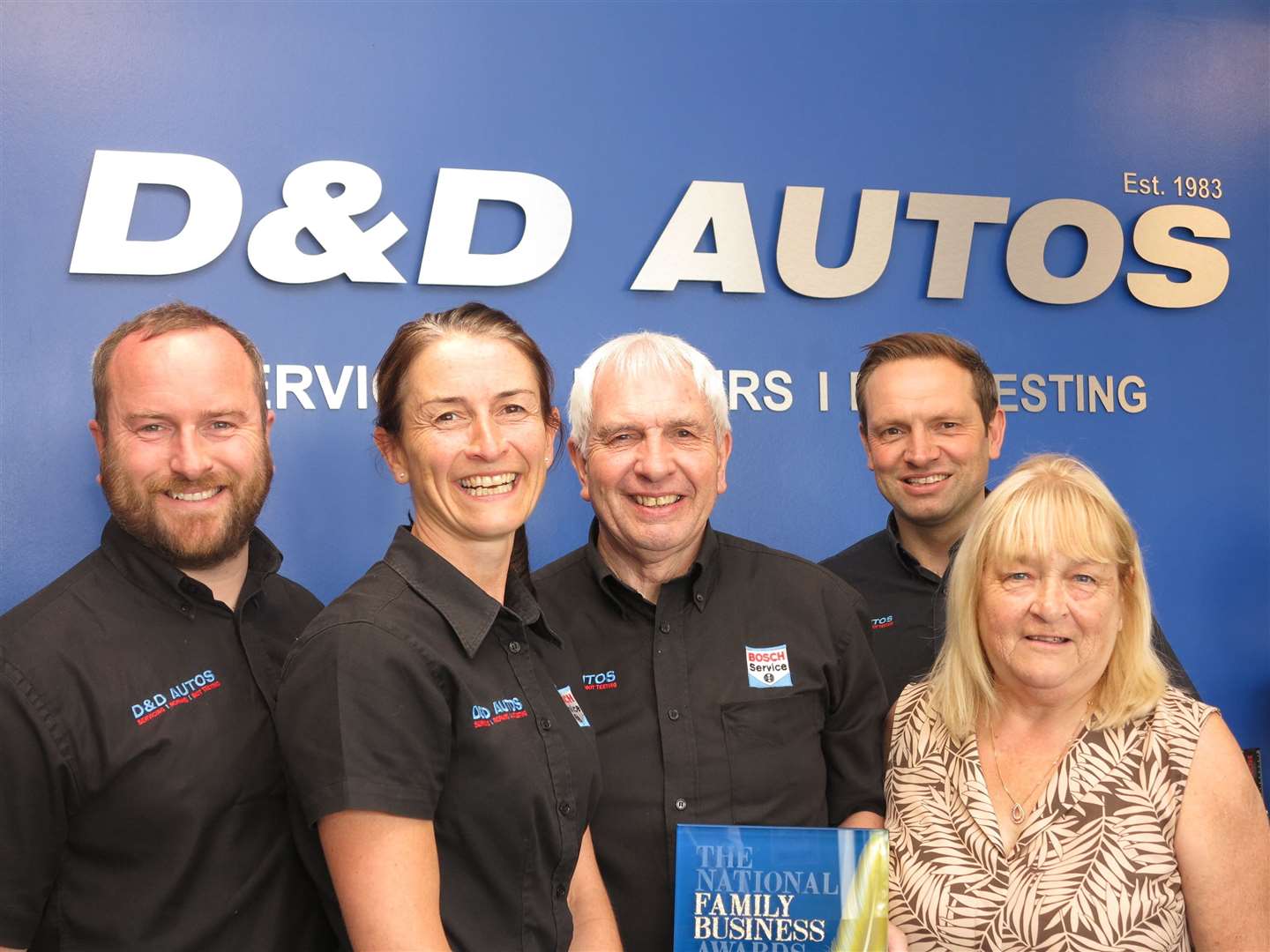 Ashford's D&D Autos was named national champion in the manufacturing and engineering category (14268421)