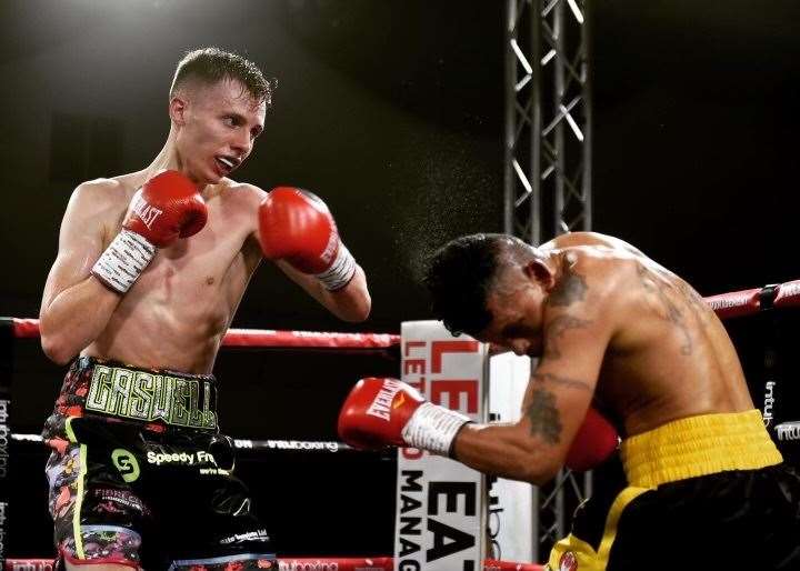 Chatham featherweight boxer Robert Caswell gets a dream outing this weekend at York Hall