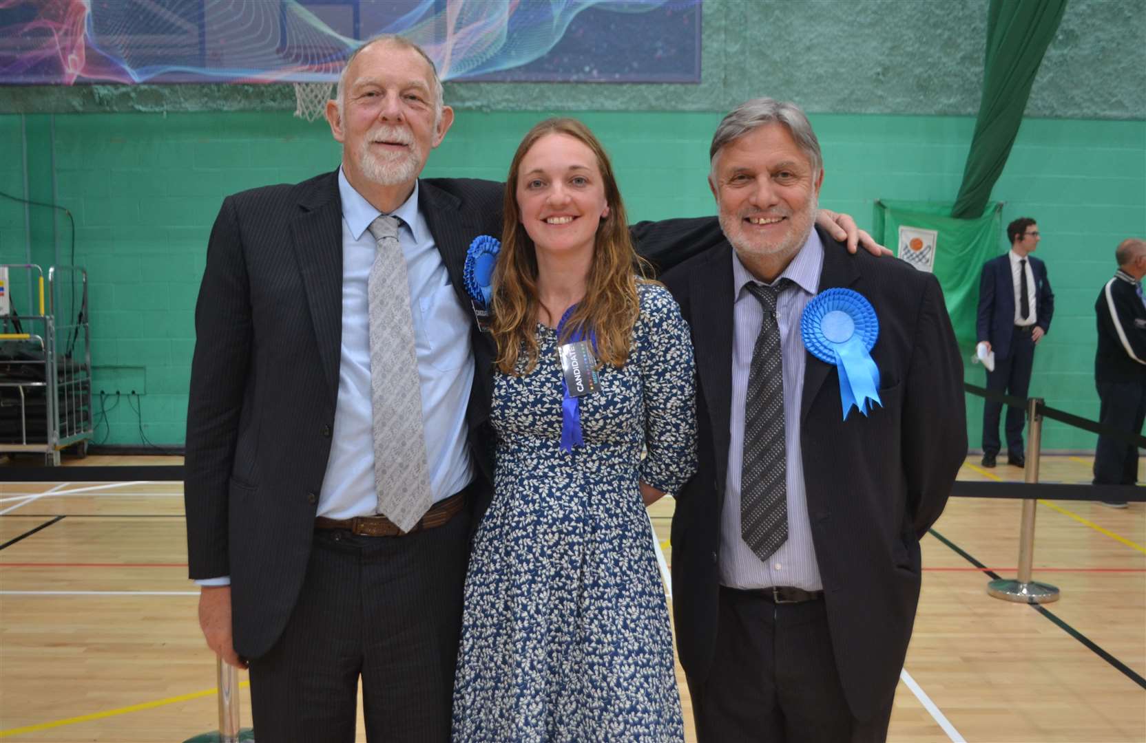 Cllr Turpin was elected as a Conservative to the Strood Rural ward alongside (left to right) Cllr Gary Etheridge and John Williams in 2019 but resigned as deputy leader and from the group in February.