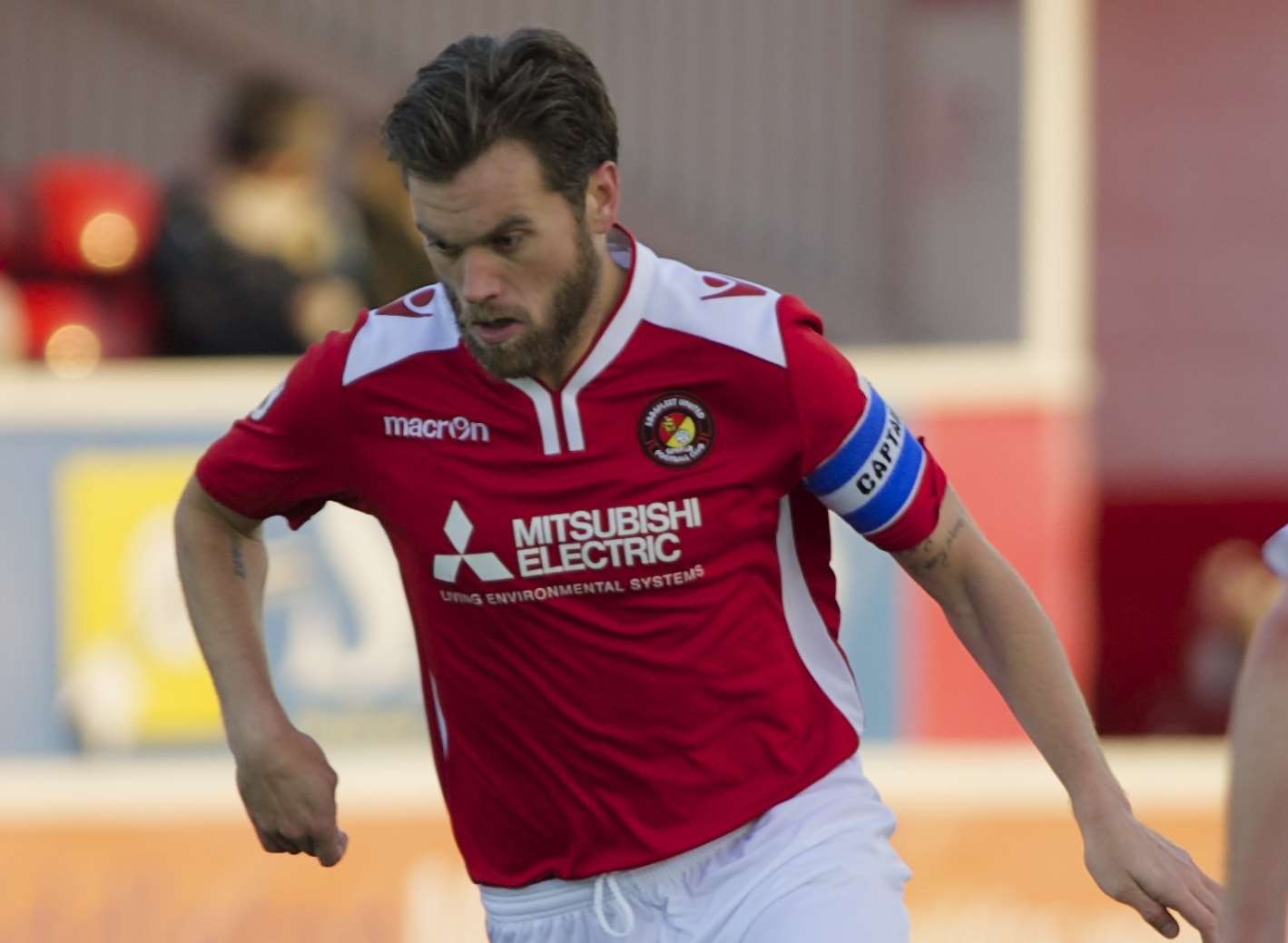 Daryl McMahon joined Boreham Wood from Ebbsfleet in January Picture: Andy Payton