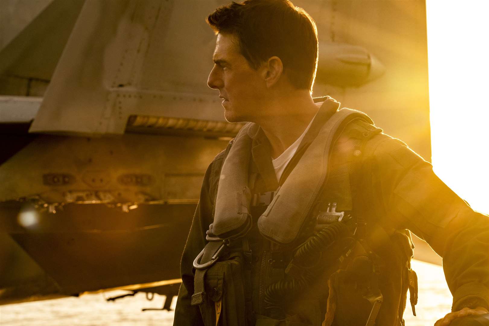 Top Gun: Maverick. Pictured: Tom Cruise as Captain Pete "Maverick" Mitchell Picture: Paramount Pictures Corporation