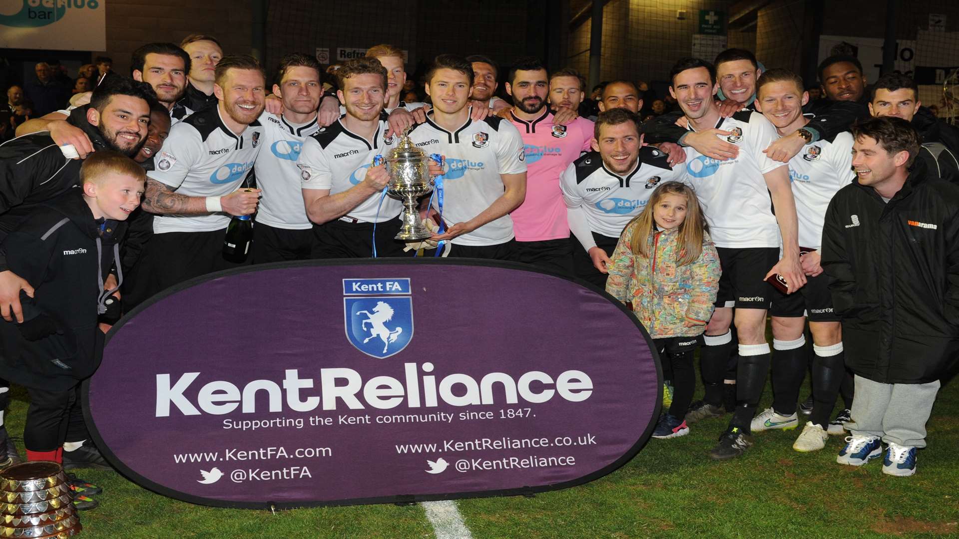 Dartford FC - 2015/16 Kent Senior Cup winners